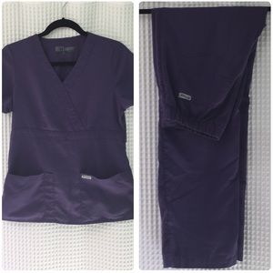 Grey’s Anatomy Scrub Set- Purple